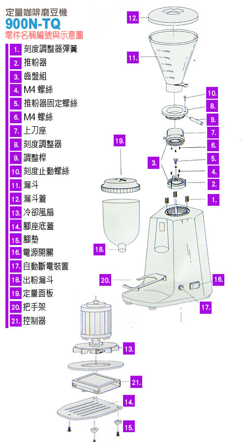 全自动咖啡机结构图图片